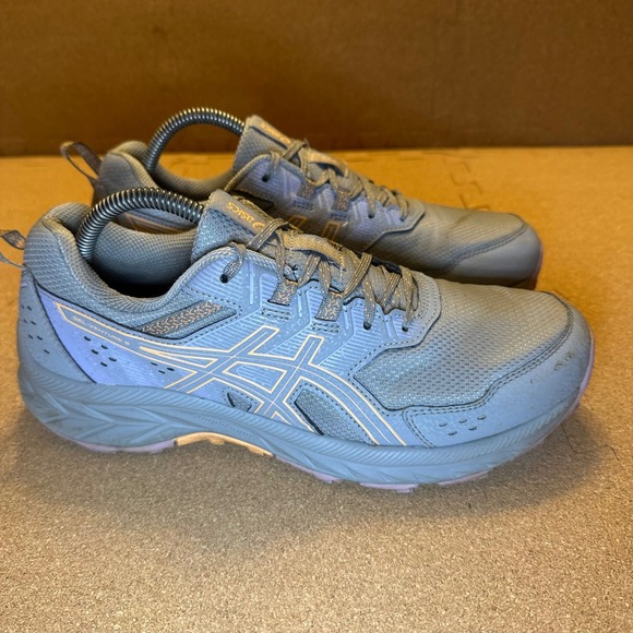 Asics Shoes - ASICS Gel-Venture 9 Womens Trail Running Shoes Grey Lavender 1012B313 Size 10‎